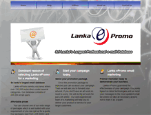 Tablet Screenshot of lankaepromo.com